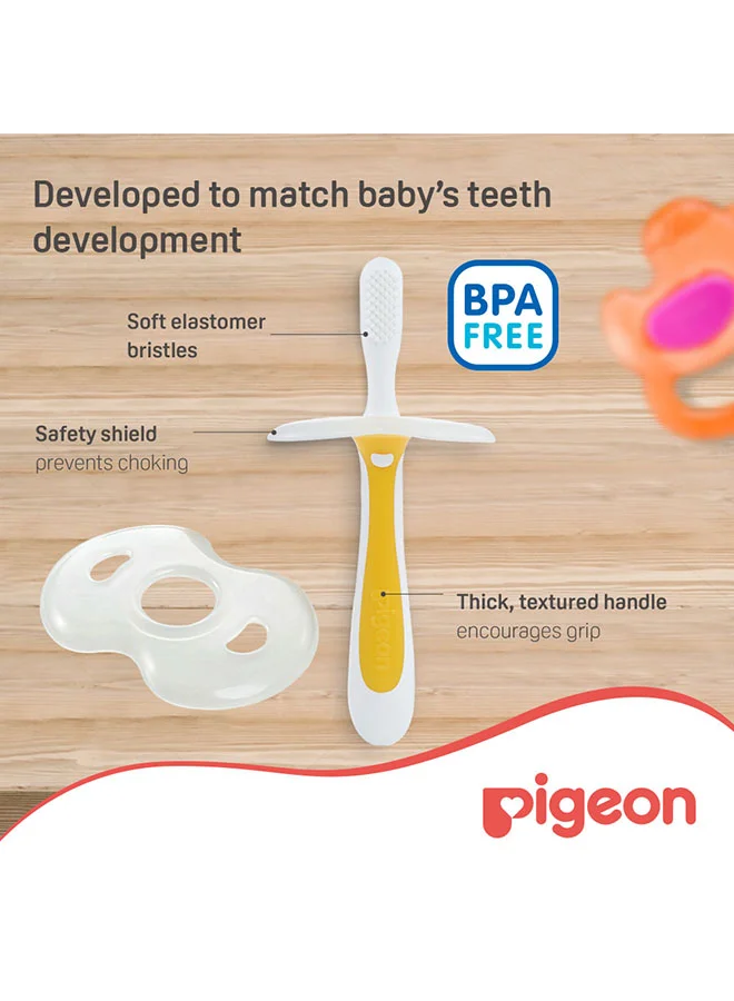 pigeon Baby Training Toothbrush Lesson 1