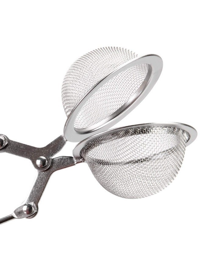 Beauenty Snap Ball Tea Strainer, 3 Pack Premium Stainless Steel Tea Infuser with Handle for Loose Leaf Tea Fine Mesh Tea Balls Filter Infusers - Image 3
