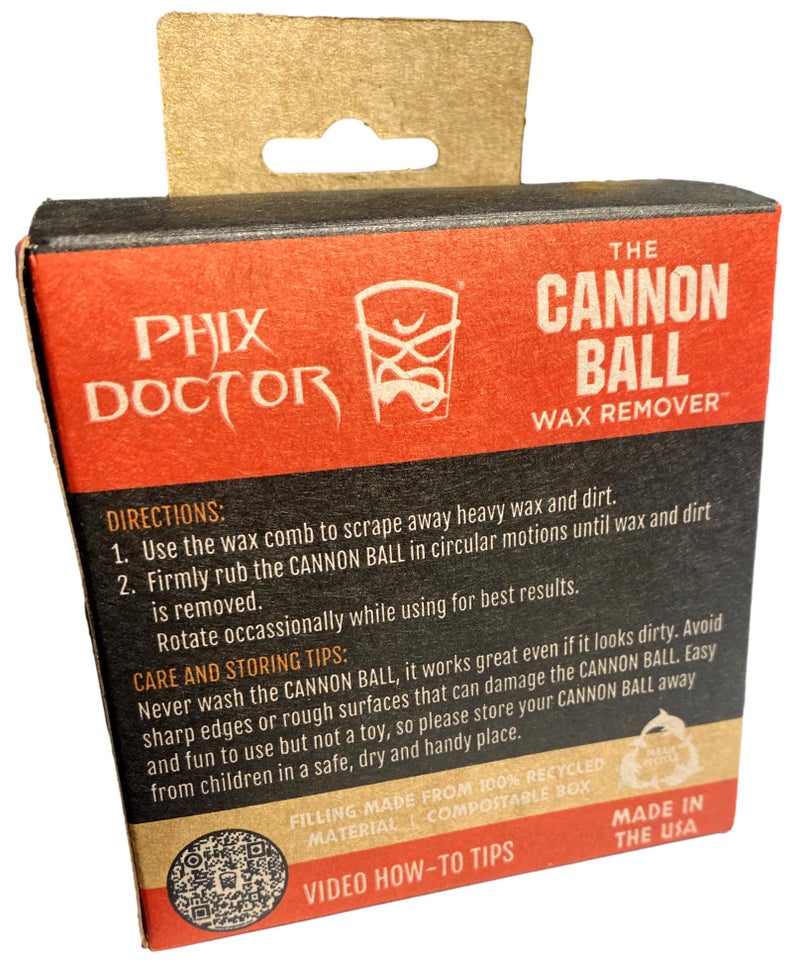 Phix Doctor The Cannon Ball Wax Remover w/Wax Comb - Image 3