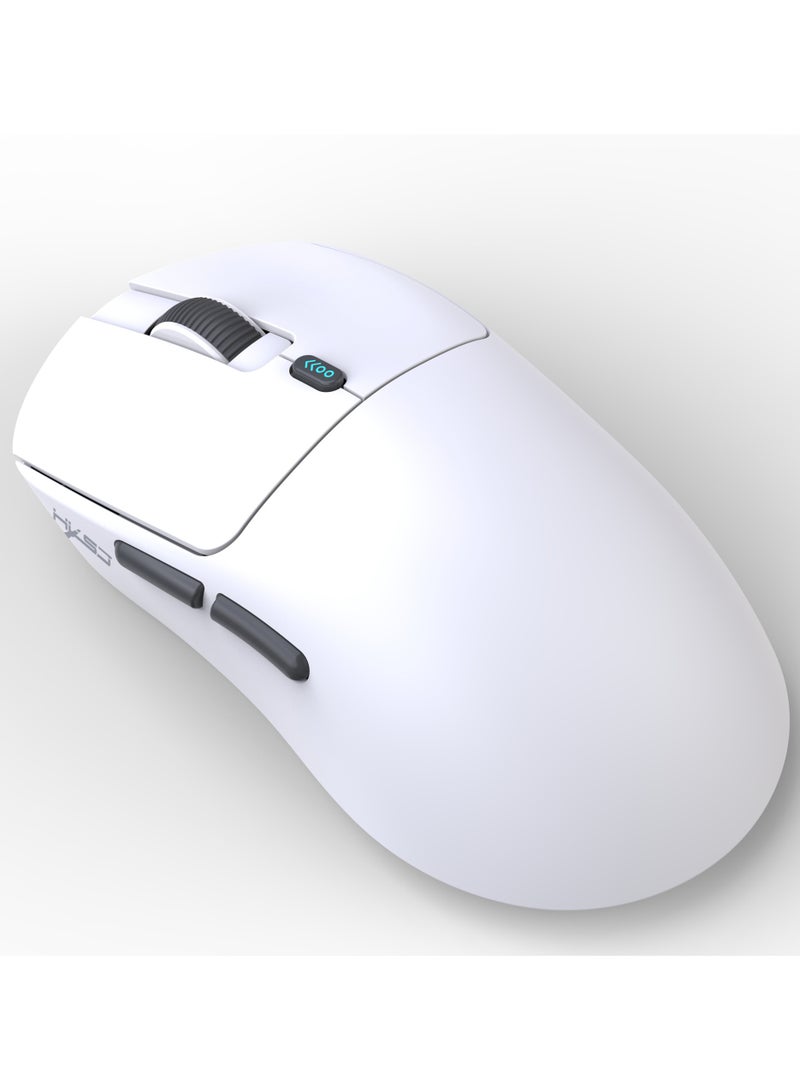 إتش إكس إس جيه HXSJ T68 ماوس ألعاب خفيف الوزن ثلاثي الأوضاع 3311 سبعة أزرار قابلة للبرمجة TTC حركة دقيقة 12000 نقطة في البوصة - Image 2