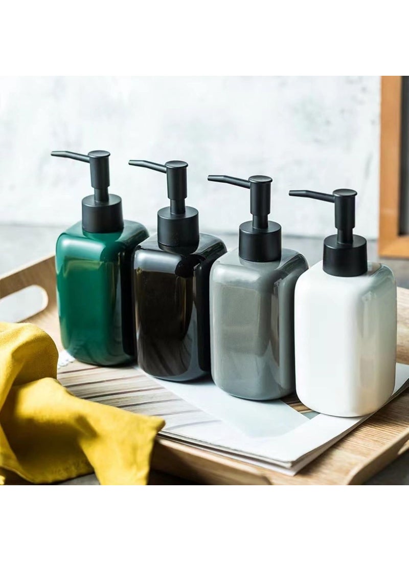 FabSeasons - FabSeasons Soap Dispenser with Pump, Solid/Plain Dispensar Bottle Used in Hotels, B&B's & Homes-Kitchen & Bathroom - Image 1
