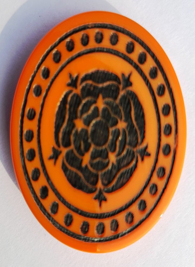 NHD Professional Carrom Striker PROAN812 - Made of Original Pool Ball (Orange), 41 x 41 x 9 mm