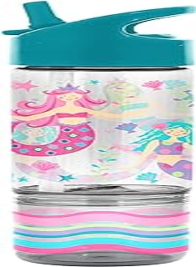 Stephen Joseph SJ115328 Sip and Snack, Polypropylene, Mermaid