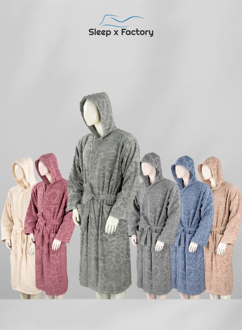 Sleep x Factory Jacquard Embroidered Bathrope - Image 3