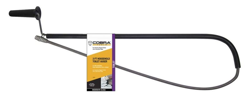 Cobra Products 40030 38 by 3 Home Toilet Auger - Image 1