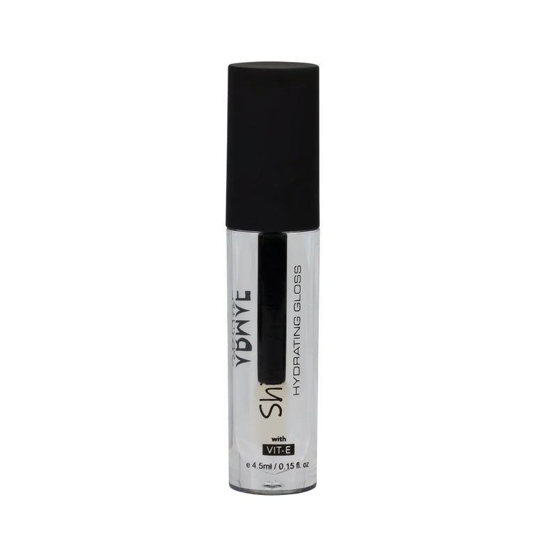 Armaf Beaute Make Up Shine A More Lip Gloss With Vitamin E Crystal 4.5ml, Lightweight Lips Shine, Non Sticky Gloss, Long Lasting Finish, Weightless Formula, Moisturizing & Hydrating, Glossy Finish