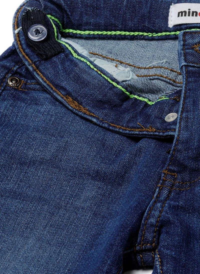 MINOTI Teen Stretch Denim Jeans with Classic Five-Pocket Design - Image 3