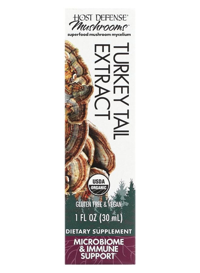 Mushrooms Organic Turkey Tail Extract 1 fl oz (30 ml)