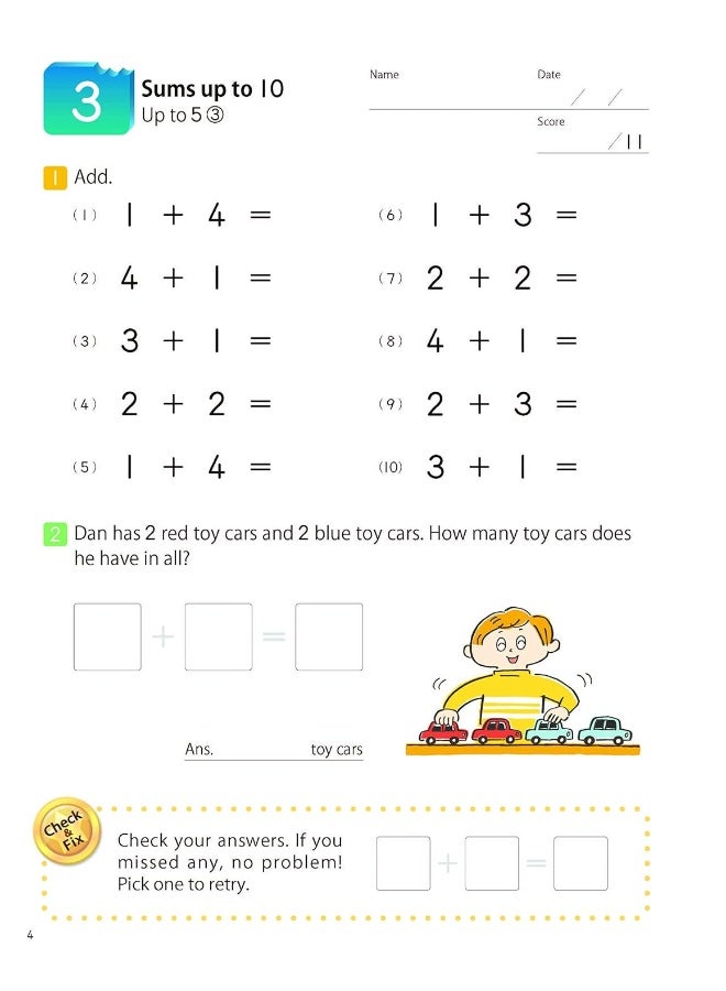 Kumon Math Bites: Grade 1 Addition & Subtraction - Image 2