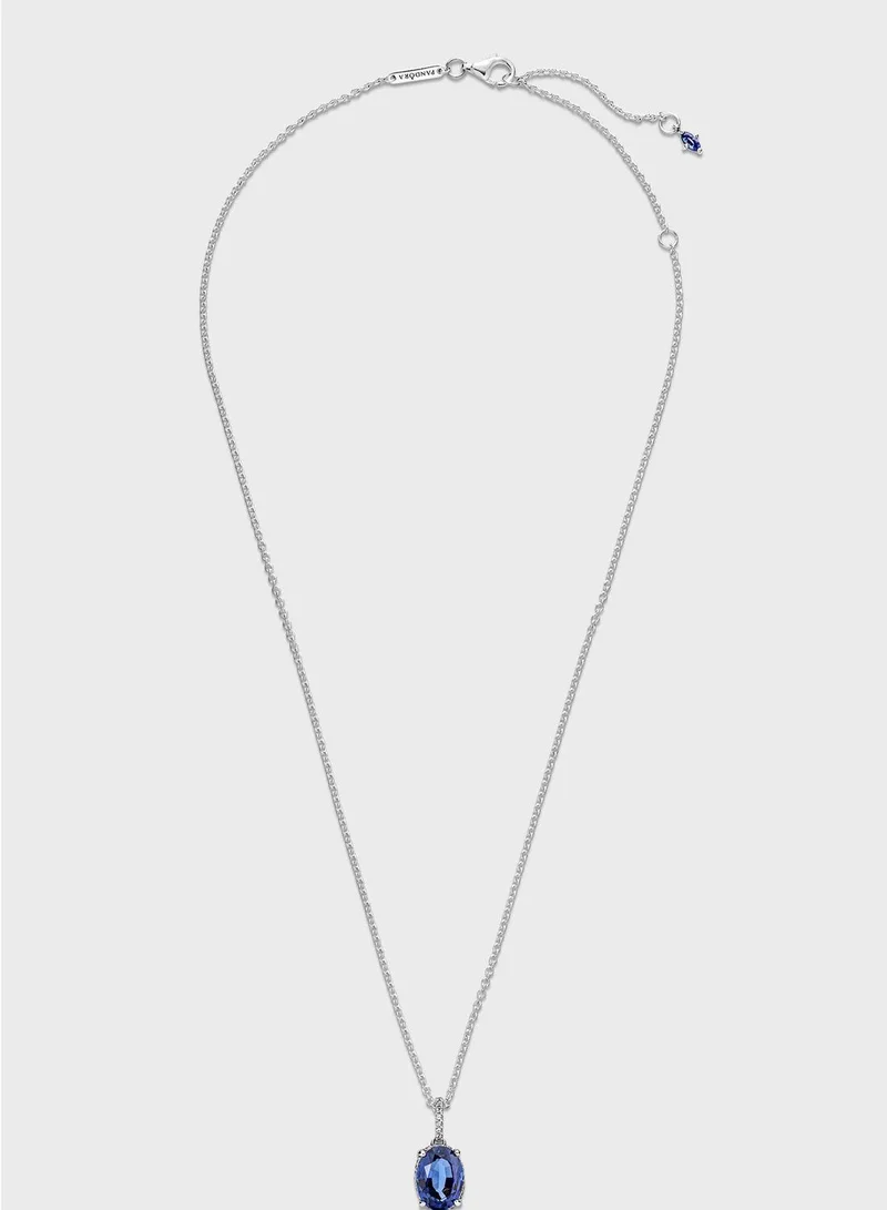 PANDORA Sparkling Statement Halo Pendant Necklace