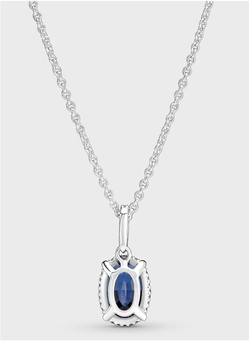 PANDORA Sparkling Statement Halo Pendant Necklace