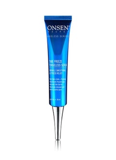 Onsen Secret Time Freeze Tenseless Serum Wrinkle Smoothing & Stress Relief ; Recommended By Dermatologist Serum For Wrinkle Repair Made In Usa 0.68 Fl Oz 20 Ml  - Image 1
