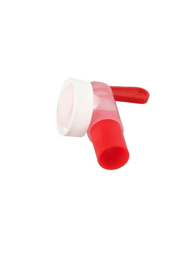 Heavy Duty Plastic Dispenser Valve Red White Thread Wall Mounted Garden Hose Faucet for Outdoor Watering - Image 2