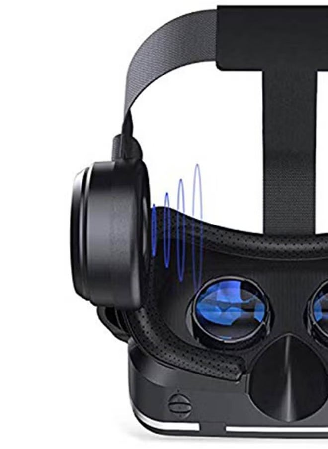 Shinecon - Seven Generation Of VR3D Virtual Reality Game Glasses Black - Image 1
