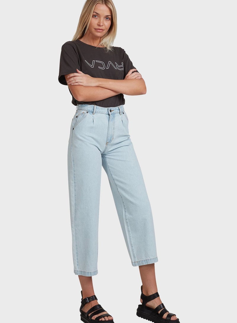 rvca 80s Fresh Prince Denim Jeans - Image 4