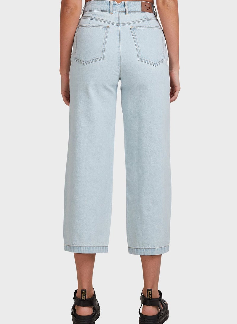 rvca 80s Fresh Prince Denim Jeans - Image 2