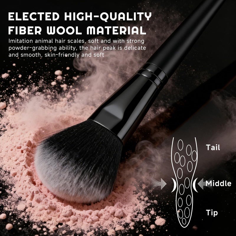 CLRDZN Makeup Brush Set, 62Pcs Makeup Brushes Set Professional, Multi-functional Makeup Brush Sets & Kits with Case Facial Makeup Accessories, Foundation Makeup Brush Kit Eye Make up Brushes & Tools - Image 2