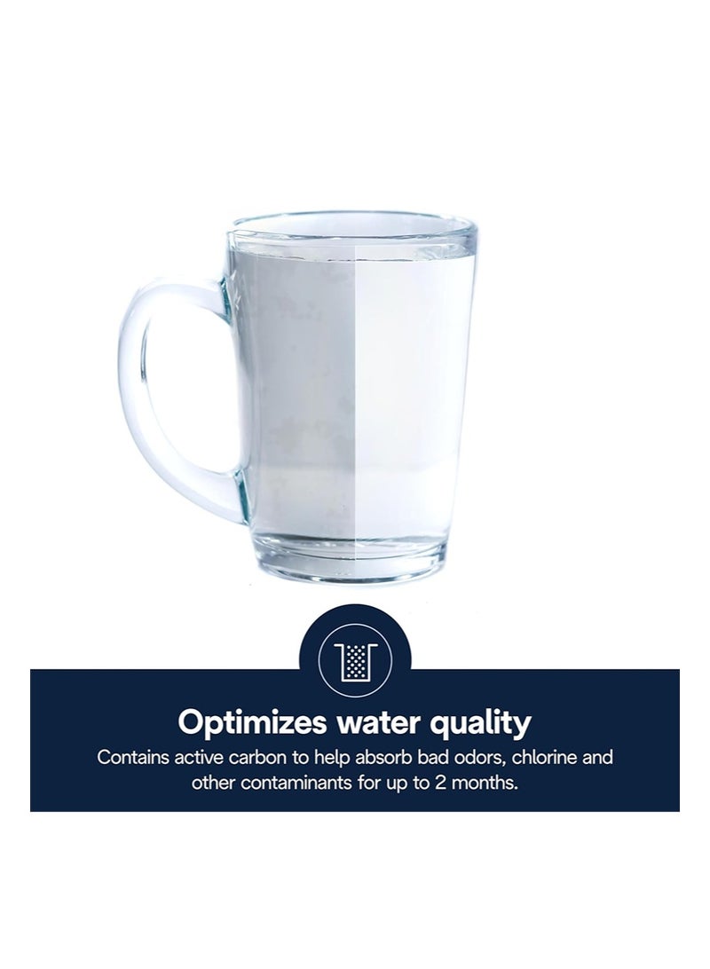 ديلونجي فلتر المياه De'Longhi DLSC321 - مطهر ومنقي لآلات صنع القهوة، فلتر الكربون النشط للآلات، ملحق الصيانة (عبوة واحدة) - Image 3