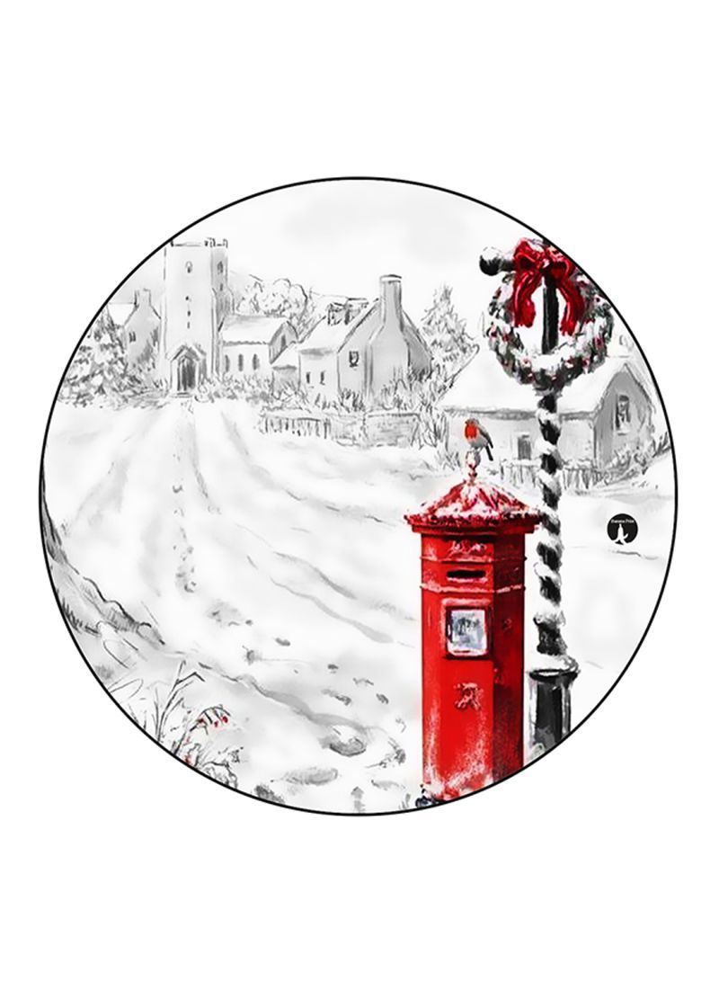 RKN Vintage Art Printed Fridge Magnet Multicolour - Image 1