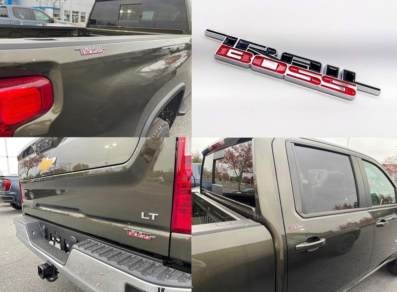 2019-2024 Trail Boss Emblem Car Badge 3D Nameplate Replacement for Silverado 1500 2500 HD (Chrome) - Image 5