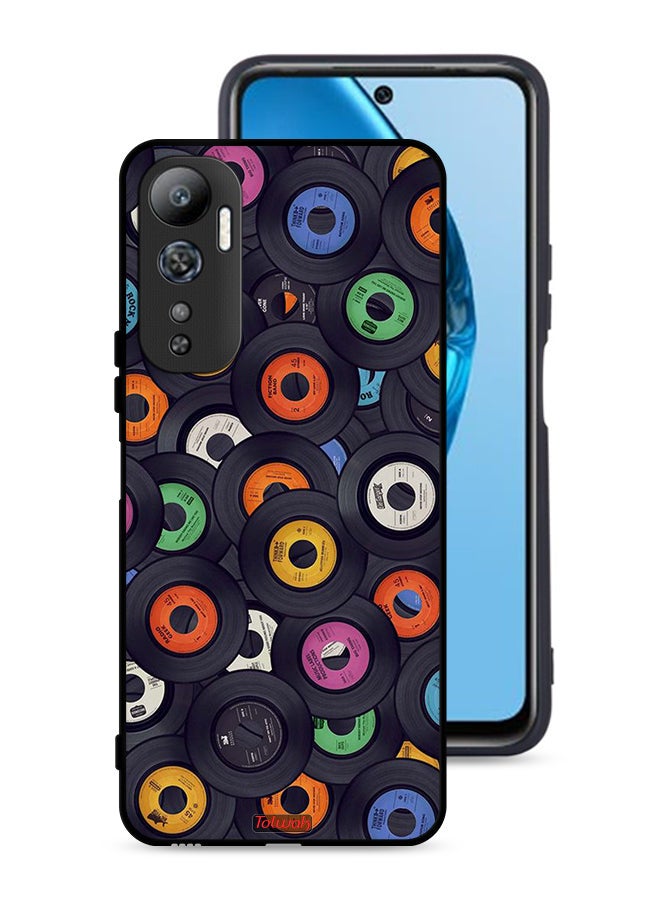 Tolwak Infinix Hot 20 4G Protective Case Cover Cds Pattern - Image 1