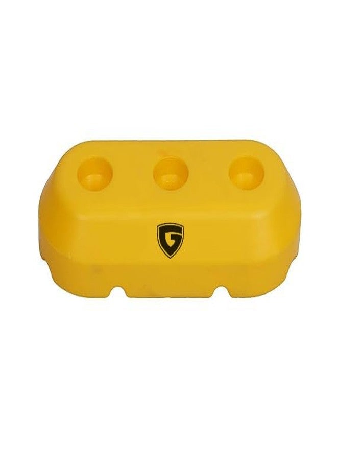 GLS Acer Junior Hard Plastic Cricket Wickets Set for Kids for Age Group 3 to 10 Year (3 Piece Wickets, 2 Bails, Base, 24'' Wickets)(Color May Very) - Image 3