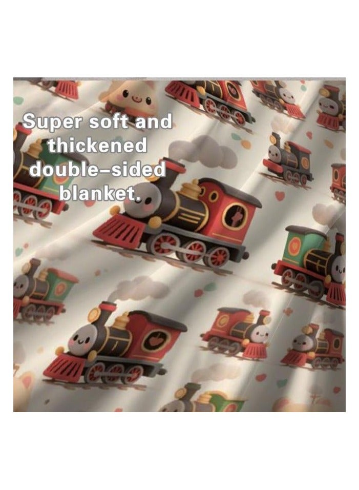 general Flannel thin blanket (warm and comfortable, suitable for sleep, gaming, dust removal and sandproof) 150cm*200cm - 623 - Image 4