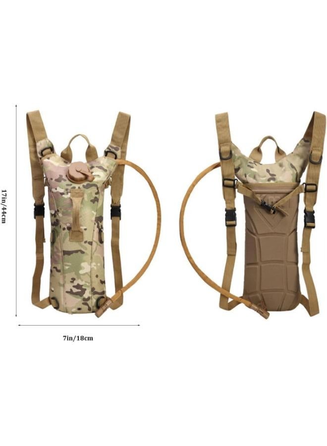 Generic Outdoor Camping 3L Water Bag Molle Tactical Hydration Backpack Water Bag  - Image 2