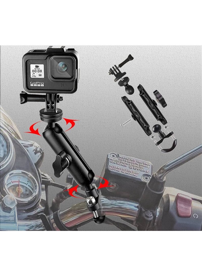 موتوولف حامل تثبيت كاميرا الحركة للدراجات النارية MotorWolf MDL-3519 على مقود الدراجة - Image 2