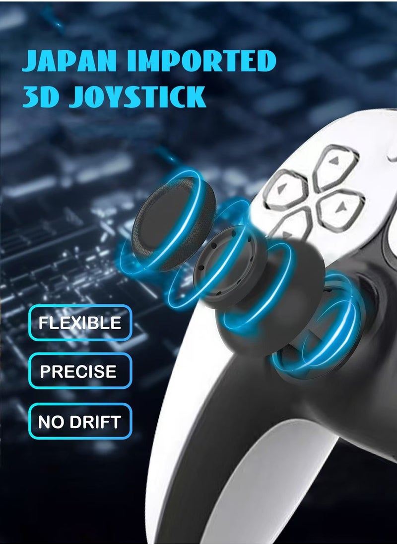 ماركة غير محددة وحدة تحكم لاسلكية T28 لجهاز PS4، وحدة تحكم في عصا التحكم متوافقة مع PS4/Pro/Slim مع Turbo/أزرار قابلة للبرمجة/مستشعر جيروسكوب سداسي المحاور/اهتزاز مزدوج  - Image 4