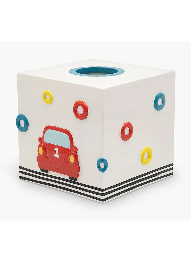 2XL Home Car Tissue Box 14.5x14.5x14.5cm Multicolour