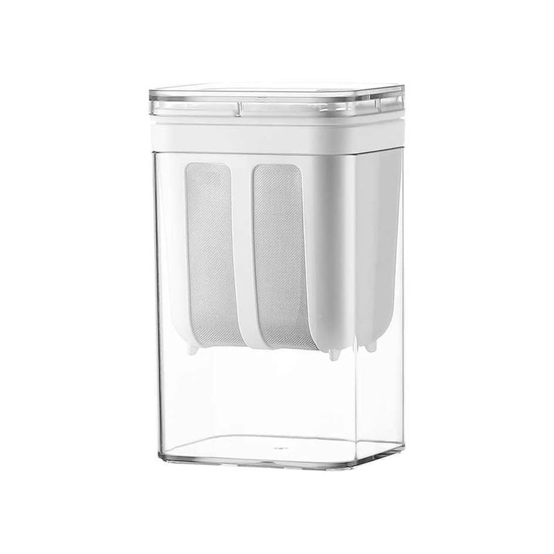 Clazkit 1400ml Hung Curd & Greek Yogurt Maker | Fine Mesh Strainer with Lid | Multifunctional Whey Separator & Curd Filter - Image 1