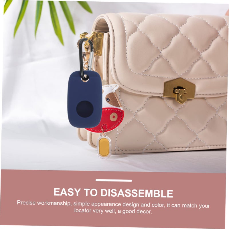 2Pcs Silicone Protective Case Cover for Tile Mate Pro Keychain Accessories Durable Scratch Resistant Easy to Install - Image 4