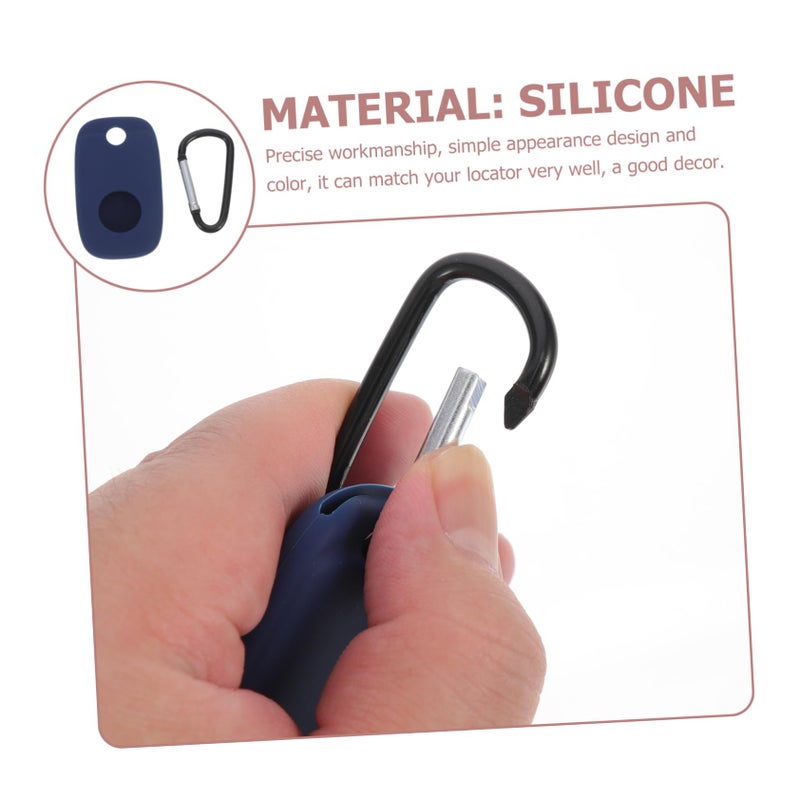 2Pcs Silicone Protective Case Cover for Tile Mate Pro Keychain Accessories Durable Scratch Resistant Easy to Install - Image 5