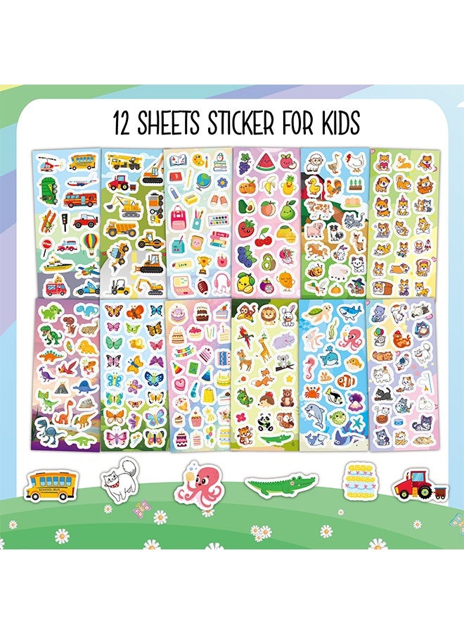 Lemon 230 PCS  Waterproof Stickers, HD Fine Color Printing, Vinyl Waterproof Stickers for Laptop,Skateboard, Water Bottles, Computer, Phone, Guitar,  Stickers for Kids Teens Adult - Image 2