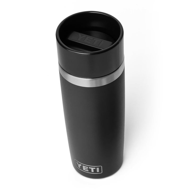 YETI Rambler 16 oz Travel Bottle Stainless Steel Vacuum Insulated with Leakproof Commuter Cap Black - Image 2