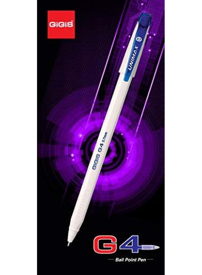 Gigis G4 0.7Mm Ball Point Pens 50 Piece Set Black  - Image 2