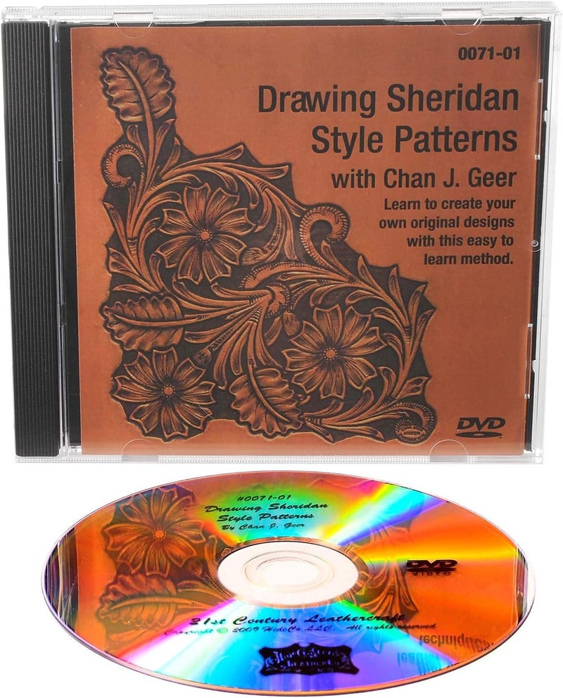 Realeather Leather Stamps Tool Set for Leather Crafting Sheridan Style Stamp Set II - Image 5
