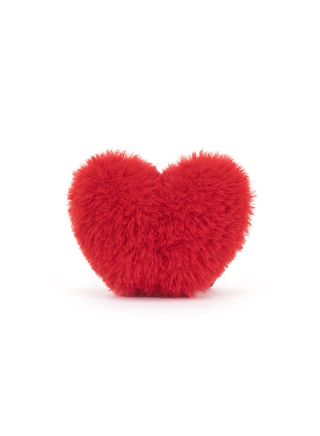 Jellycat دبدوب قلب أميزيبلز بيتي - لعبة محشوة ناعمة بأرجل كوردية، هدية عيد الحب لطيفة للأطفال والبالغين، مجموعة جليكات، 11 سم - Image 3