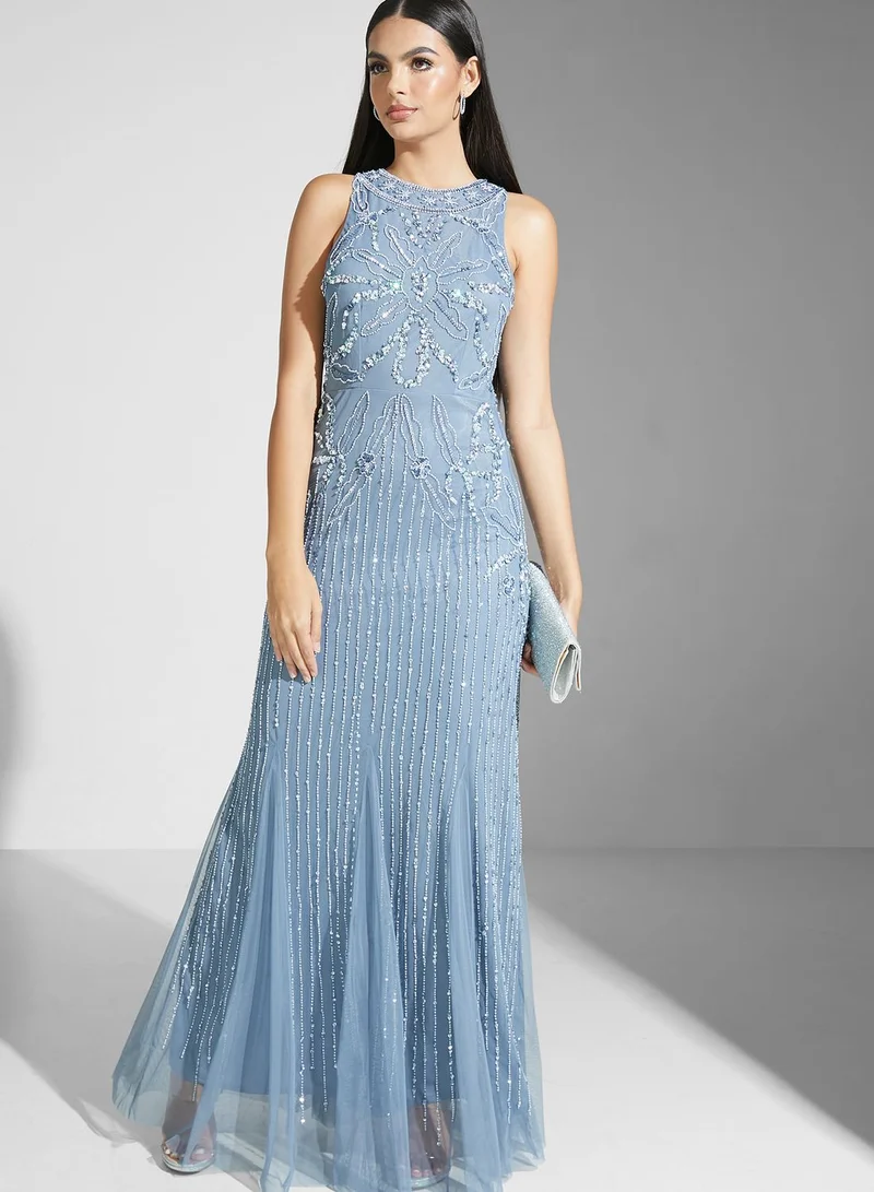Namshi x Shouq Embellished Dress