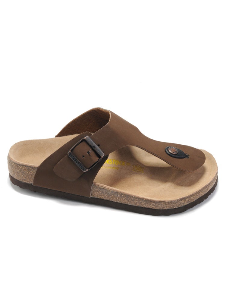 BIRKENSTOCK Stylish and Comfortable Cork Gizeh Herringbone Thong Sandals for Men and Women - Image 5