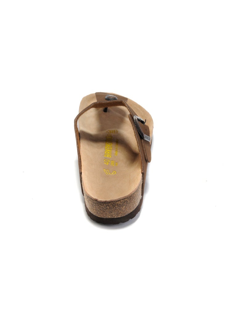 BIRKENSTOCK Stylish and Comfortable Cork Gizeh Herringbone Thong Sandals for Men and Women - Image 3