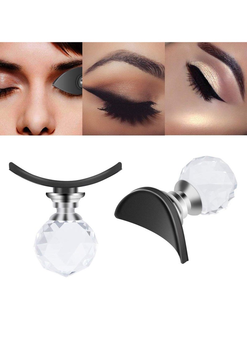 Generic Eyeshadow Printer, Makeup Printer for Precise Eyeshadow in Seconds - Silicone Eyelid Printer, Eye Shadow Printer for Eye Makeup with Crystal Handle  - Image 1