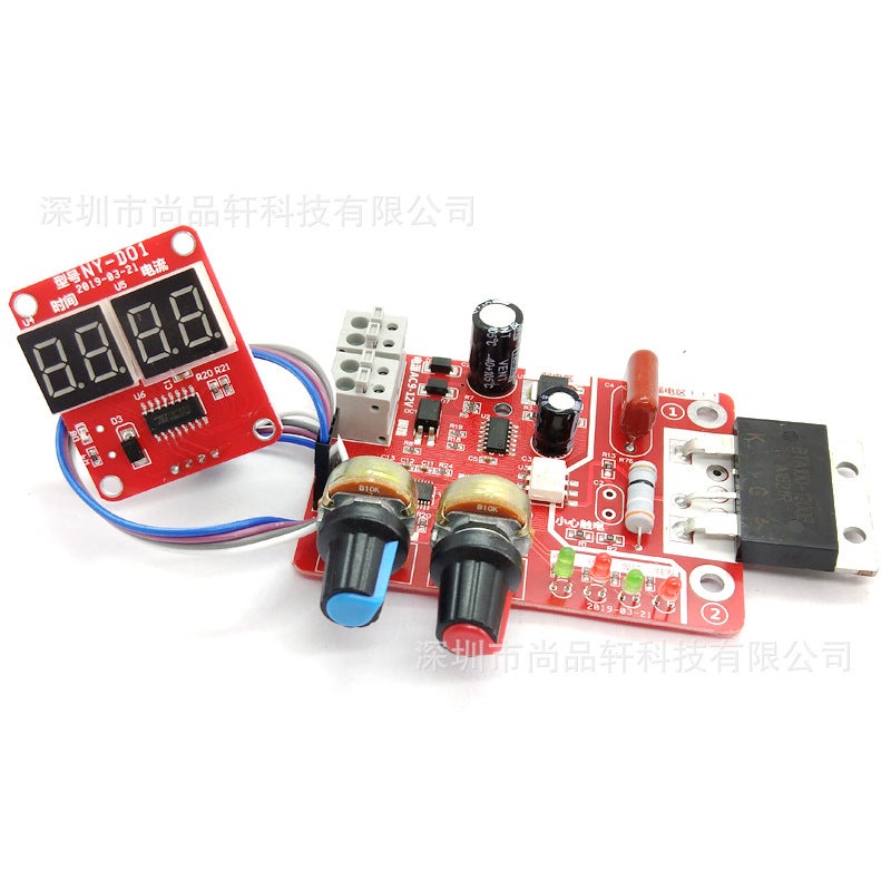 Ny-D01 Spot Welding Machine Control Board Adjust Time Current Digital Display Single Chip Microcomputer Spot Welding Machine Control Board - Image 3