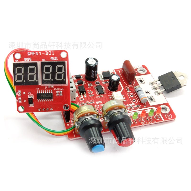 Ny-D01 Spot Welding Machine Control Board Adjust Time Current Digital Display Single Chip Microcomputer Spot Welding Machine Control Board - Image 4