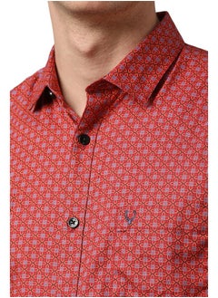 ألين سولي قميص ألين سولي للرجال بقصّة Slim Fit (ASSFCUSPF513614_متعدد الألوان)  - Image 4