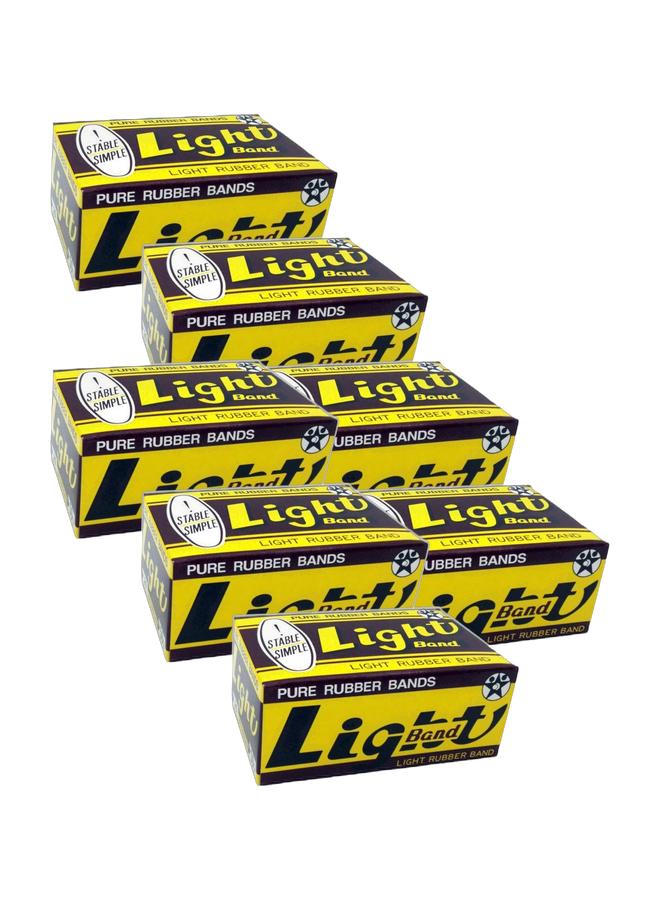Kutswa Pure Light Rubber Bands Pack of 7 - Image 1