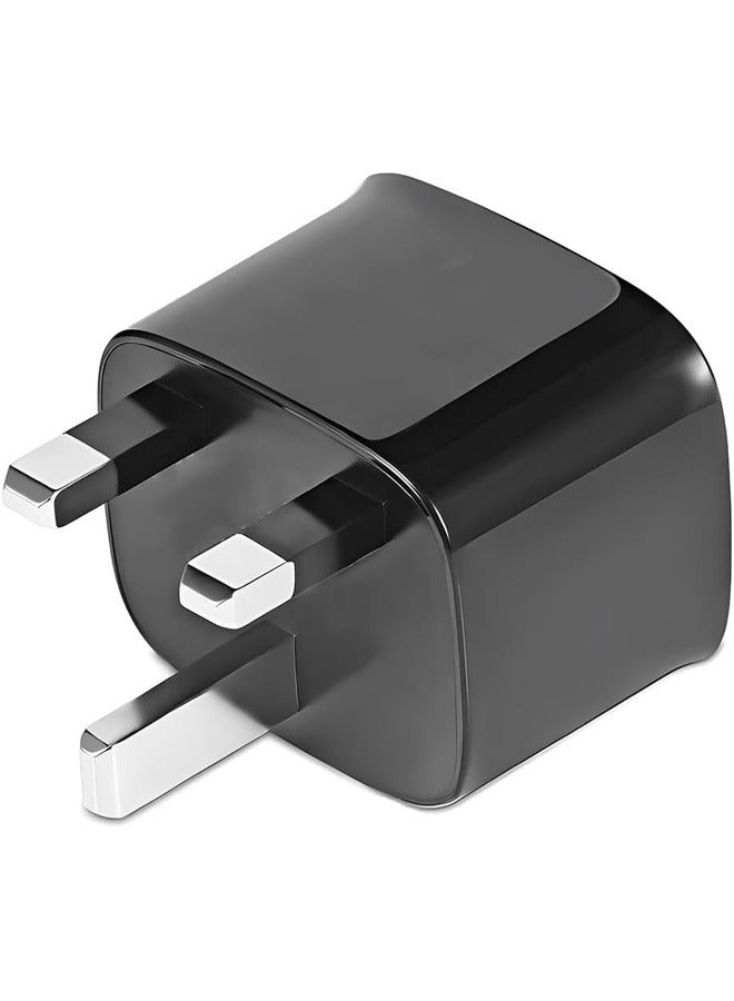Taimi Dual USB Fast Charger Power multiple devices efficiently with this stylish and versatile charging solution in sleek black  - Image 2