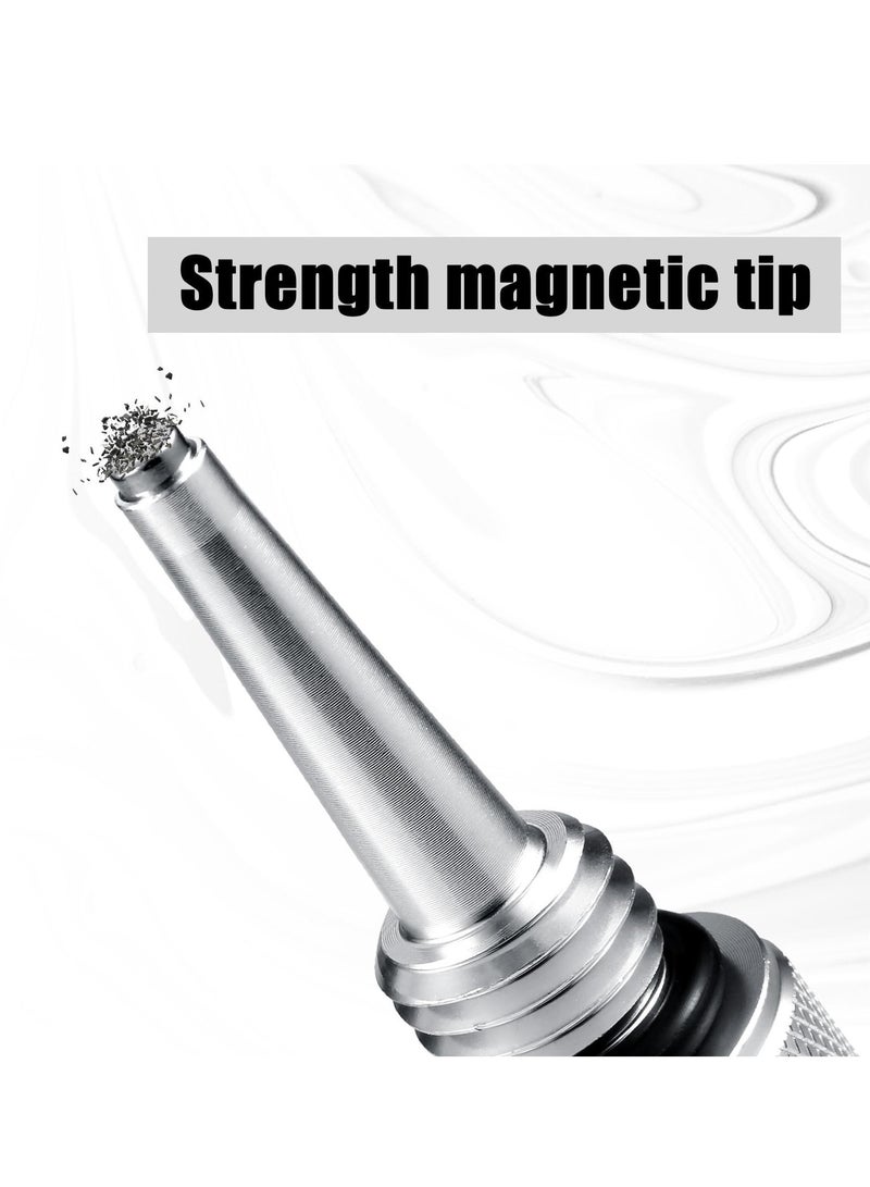 SYOSI 2 Pcs Magnetic Oil Dipstick for Inverter Generators, Aluminum Magnetic Dipstick Replacement with O Ring, Silver  - Image 5