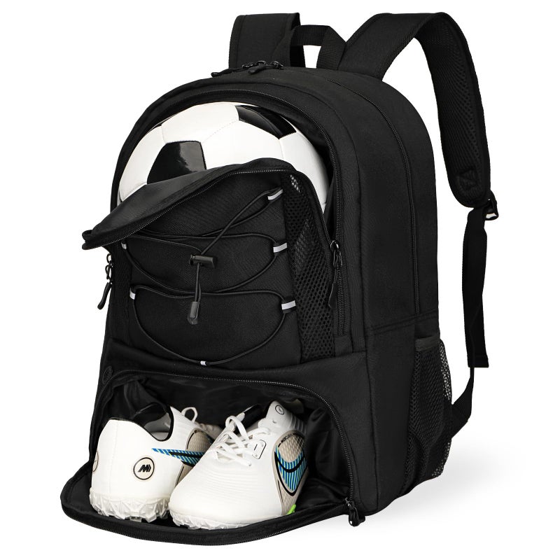 Goloni Soccer Bag Basketball Bag with Ball Compartment Shoe CompartmentLarge Soccer Backpack for BasketballVolleyballGym - Image 2